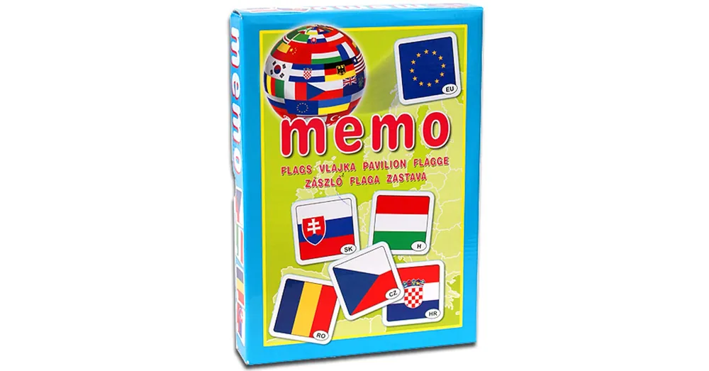 Végkiárusítás Zászlós memóriajáték