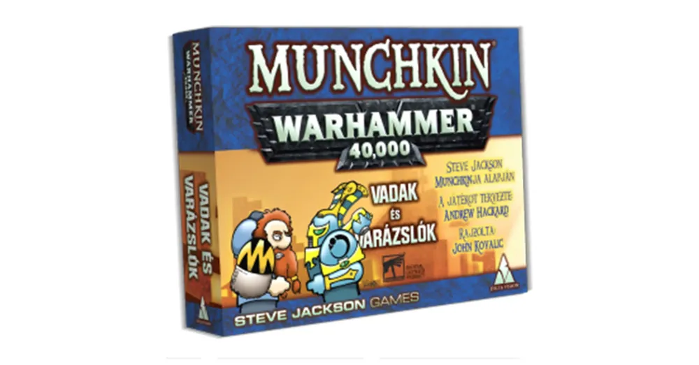 Munchkin Warhammer 40.000 Vadak és Varázslók társasjáték kiegészítő Végkiárusítás