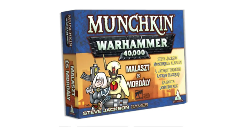 Munchkin Warhammer 40.000 Malaszt és Mordály társasjáték kiegészítő Vedd meg most