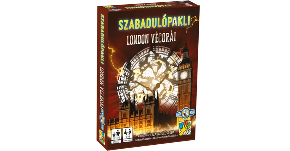 Bestseller Szabadulópakli London végórái társasjáték