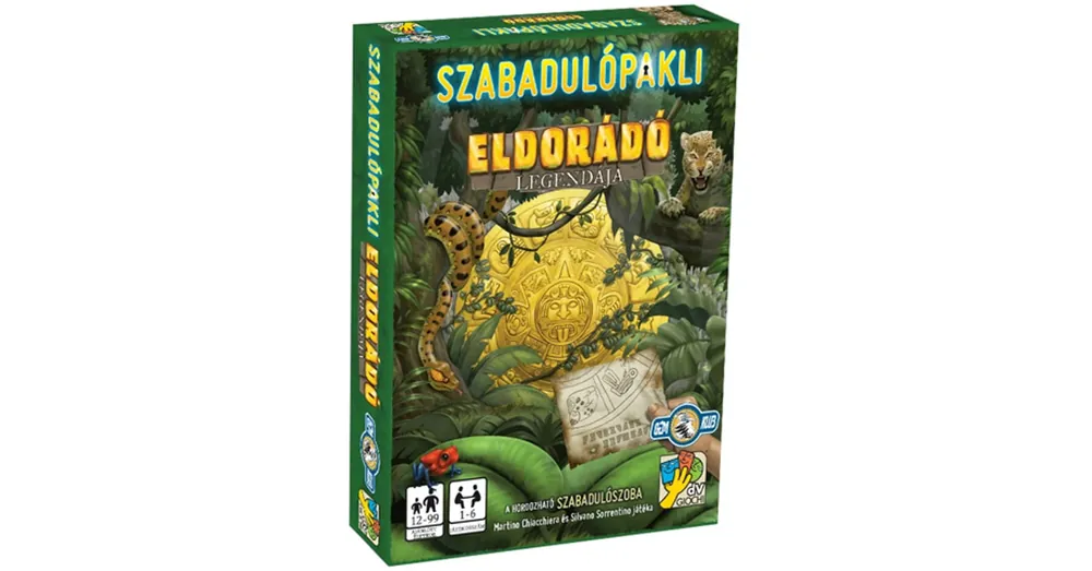 Újdonság Szabadulópakli Eldorádó legendája társasjáték