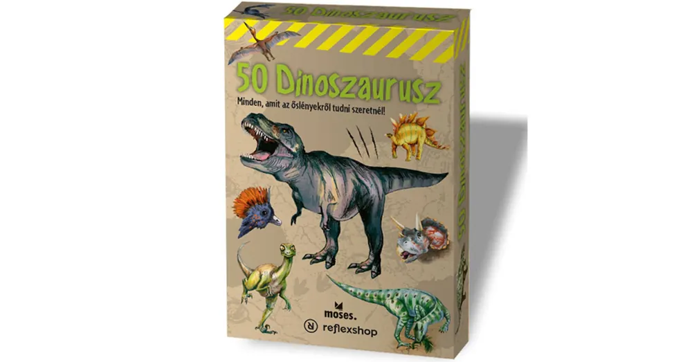 Akciós ár 50 dinoszaurusz társasjáték