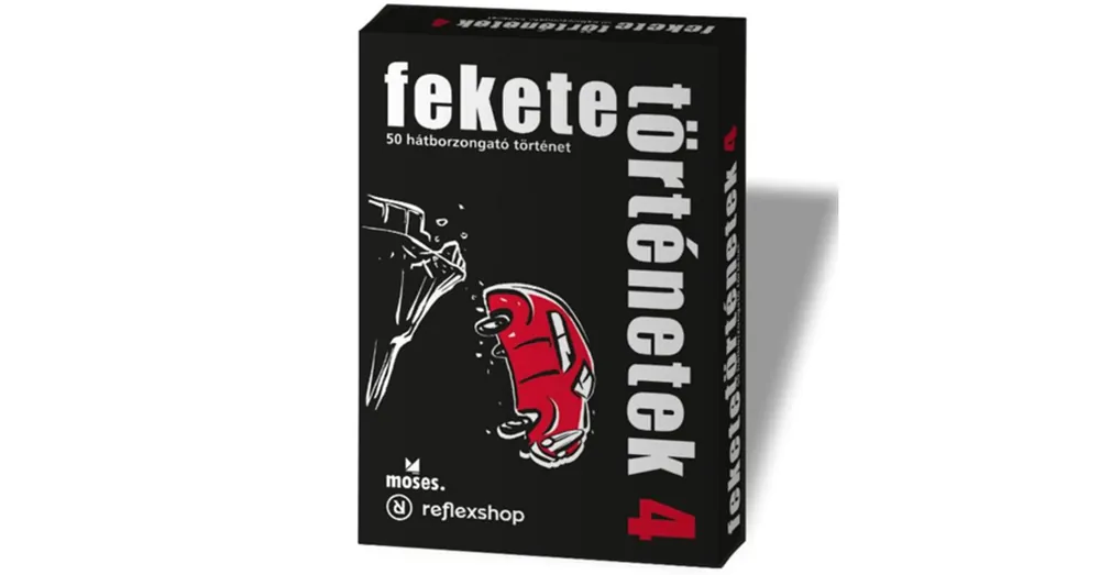 Bestseller Fekete történetek 4. logisztori rejtvények társasjáték