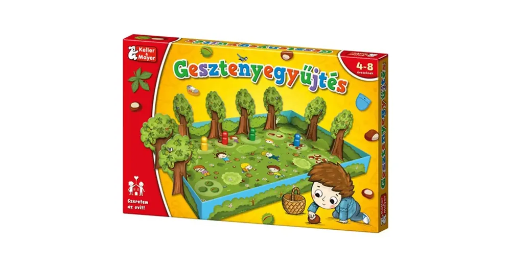 Gesztenyegyűtés társasjáték Szuper akció