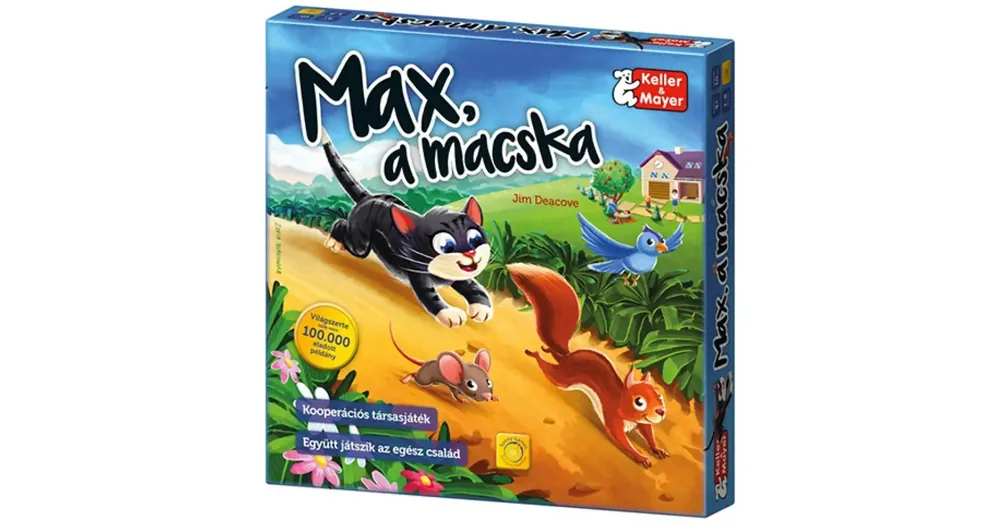 Max a macska társasjáték Ne maradj le