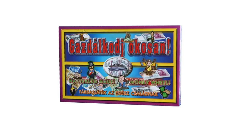 Gazdálkodj okosan nagy dobozos társasjáték Különleges ajánlat