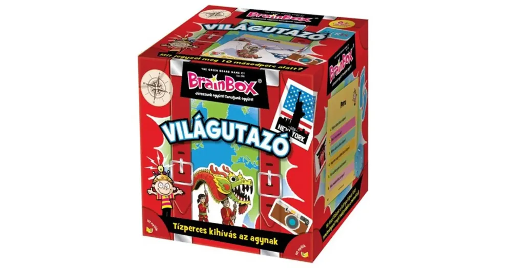 Expressz szállítás Brainbox Világutazó társasjáték