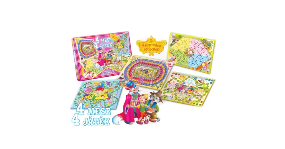 Gyors kiszállítás 4 legjobb mesés társasjáték – D-Toys