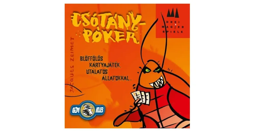 Csótánypóker kártyajáték Szuper ajánlat