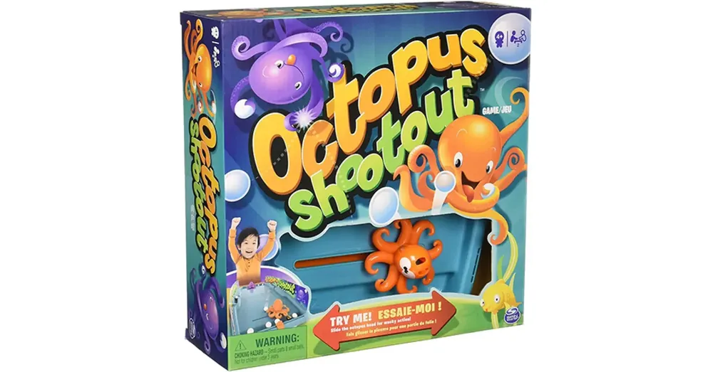 Octopus Shootout társasjáték – Spin Master Olcsóbb