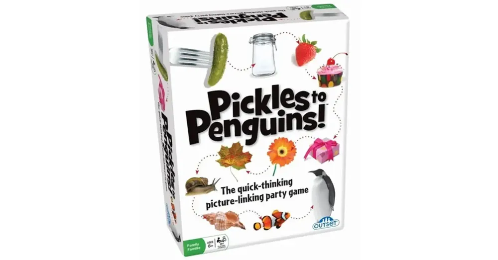 Biztonságos fizetés Uborkától a pingvinig – Pickles to Penguins! Társasjáték