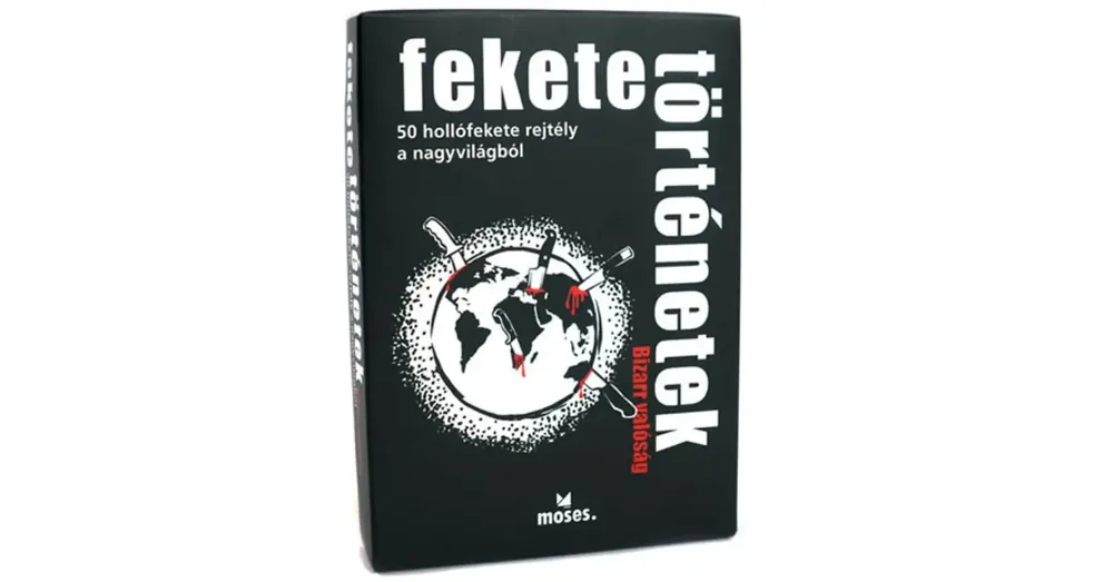 Fekete történetek Bizarr valóság logisztori rejtvények társasjáték Expressz kézbesítés
