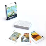 Akció Claude Monet festményei 1×55 lapos exkluzív römi kártya