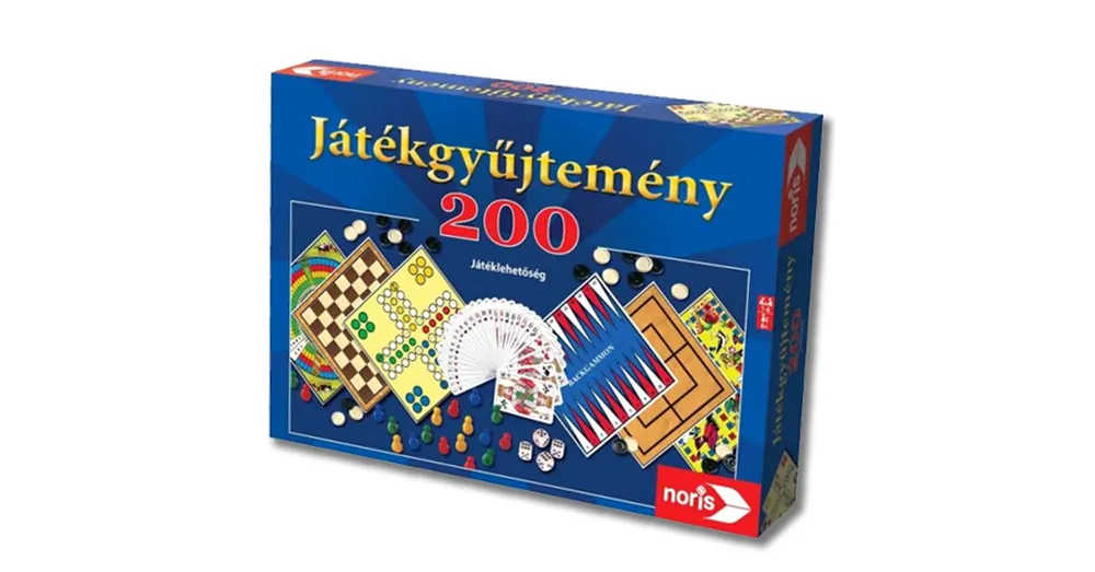 Outlet Játékgyűjtemány 200 db-os – Noris