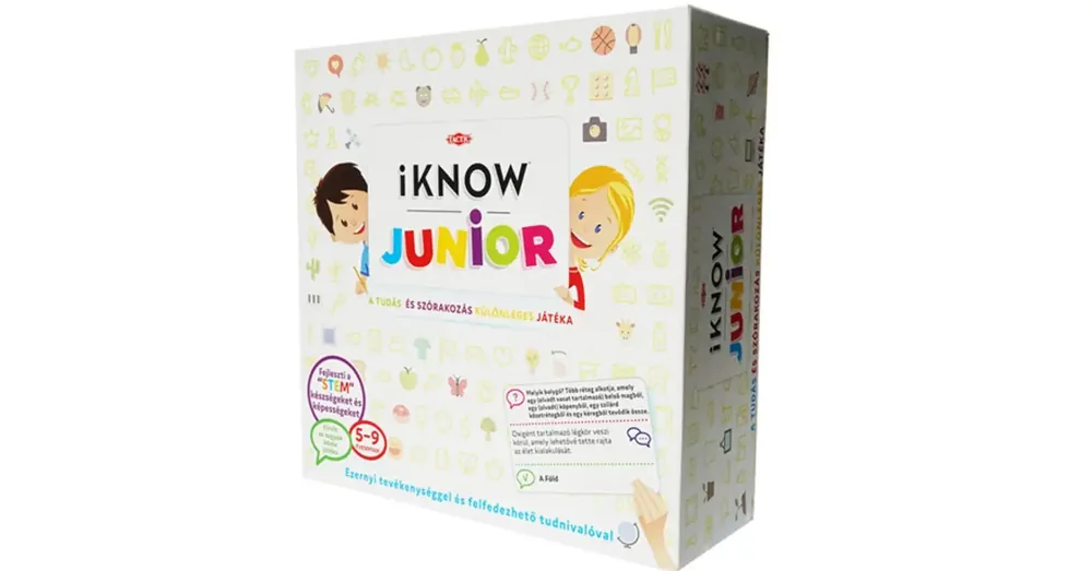 iKnow Junior társasjáték Gyors kiszállítás