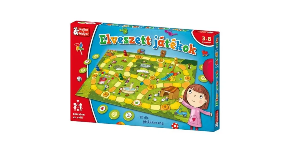 Elveszett játékok társasjáték Outlet