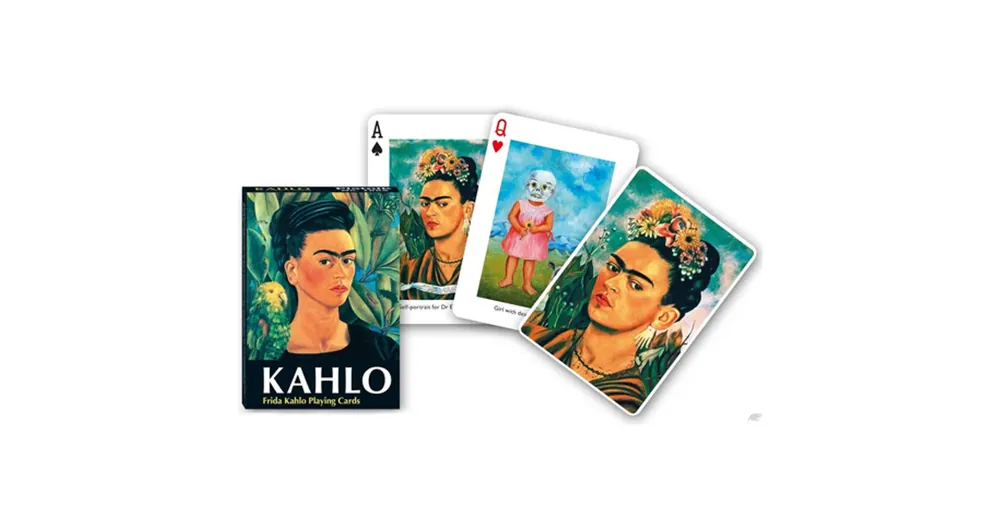 Korlátozott ajánlat Frida Kahlo művész römikártya 1×55 – Piatnik