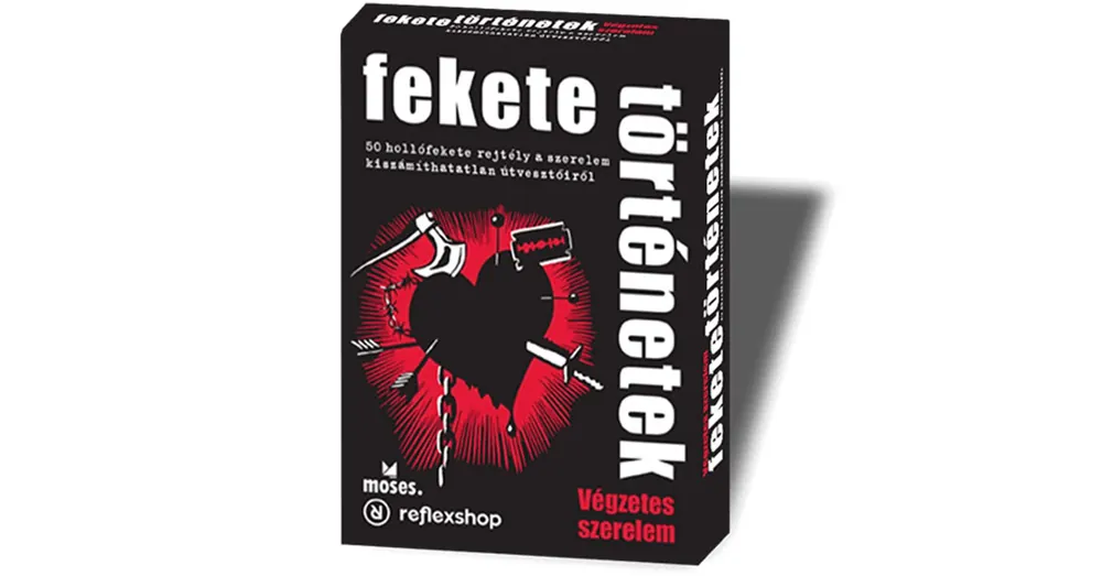 Különleges ajánlat Fekete történetek Végzetes szerelem logisztori rejtvények társasjáték