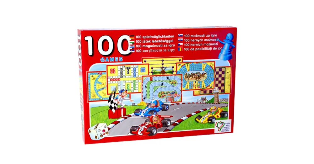 Játékgyűjtemény 100 játéklehetőséggel Népszerű