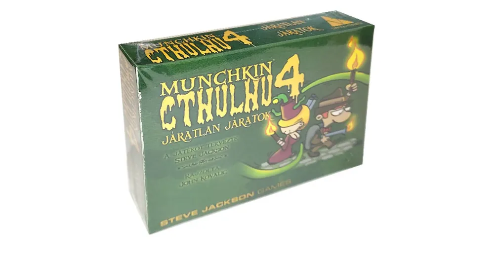 Népszerű Munchkin Cthulhu 3 – Járatlan járatok társasjáték kiegészítő