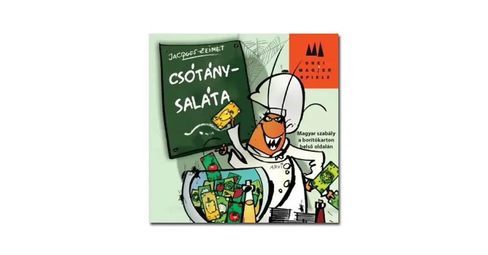 Gyors szállítás Csótánysaláta kártyajáték