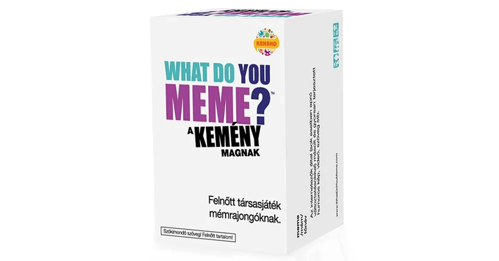 Azonnali szállítás What do you meme? – A kemény magnak társasjáték