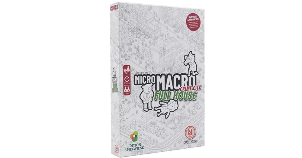 Korlátozott ajánlat MicroMacro Crime City Full House társasjáték