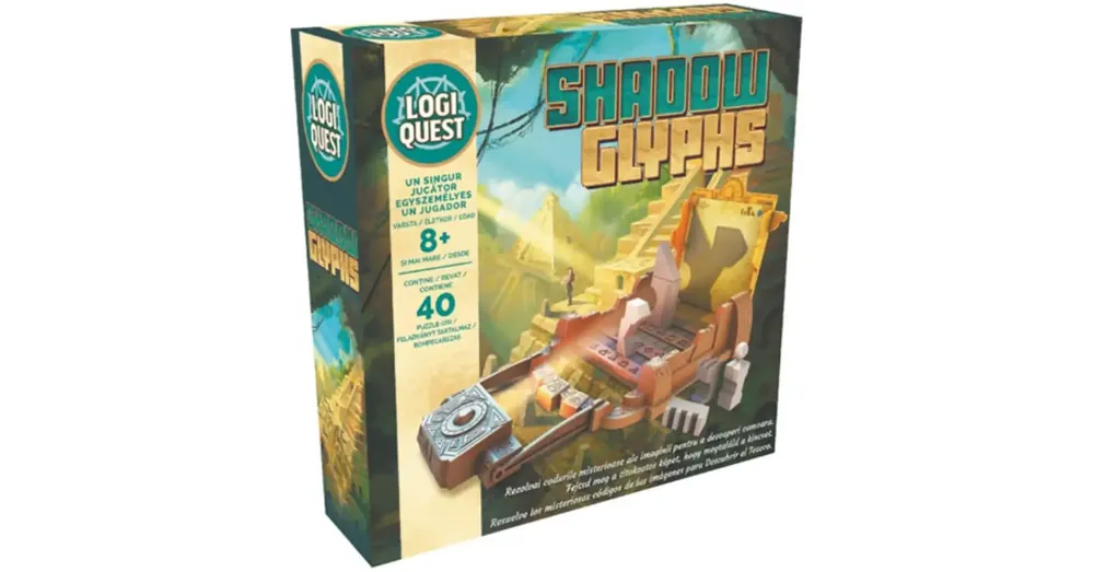 Logiquest Shadow Glyphs logikai társasjáték Ne maradj le