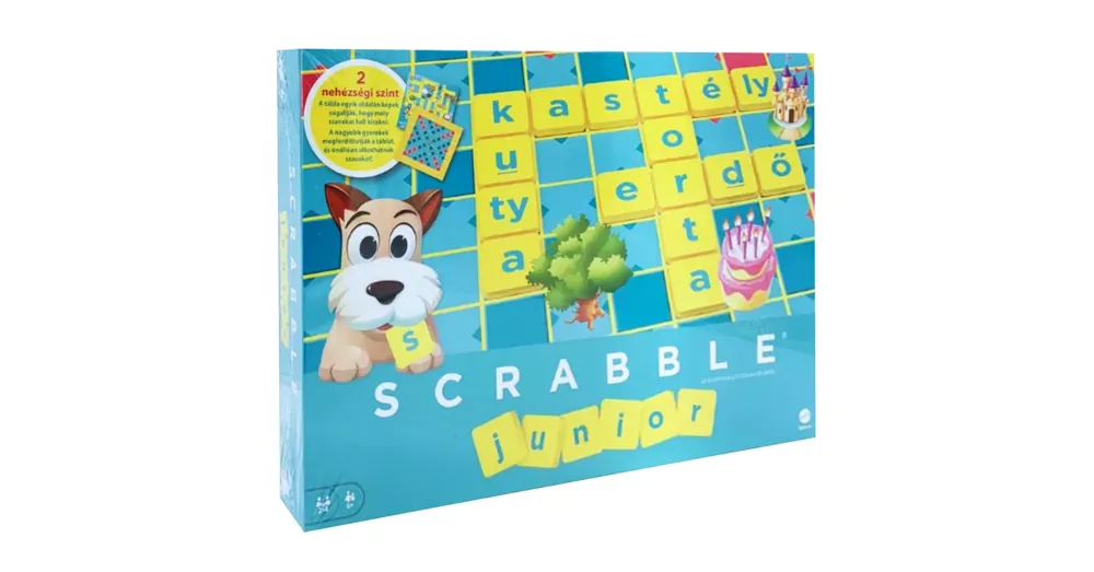 Legnépszerűbb Scrabble Junior társasjáték – Mattel