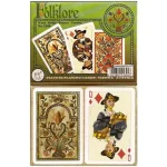 Gyors kiszállítás Luxus römi kártya – Folklore 2×55 lap – Piatnik
