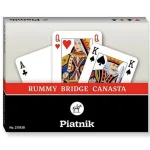 Árcsökkenés Standard Römi kártya, dupla csomag 2×55 lap – Piatnik