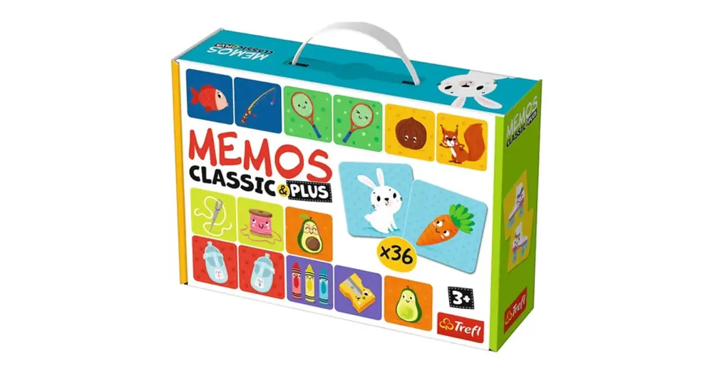 Rendeld meg most Különleges párok Classic Plus memória játék 36 db-os – Trefl