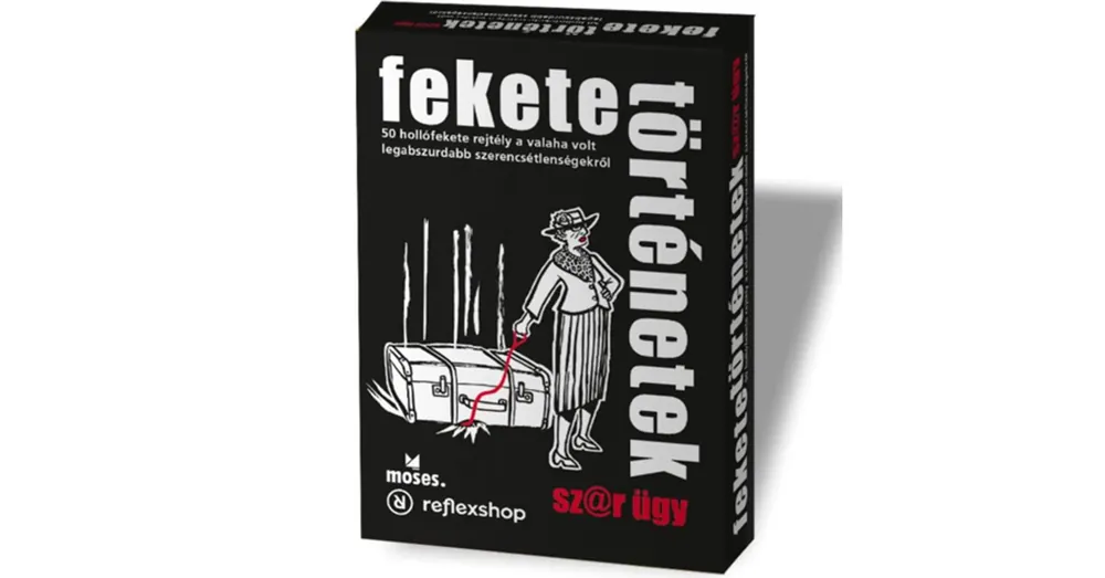 Gyors szállítás Fekete történetek Sz@r ügy logisztori rejtvények társasjáték