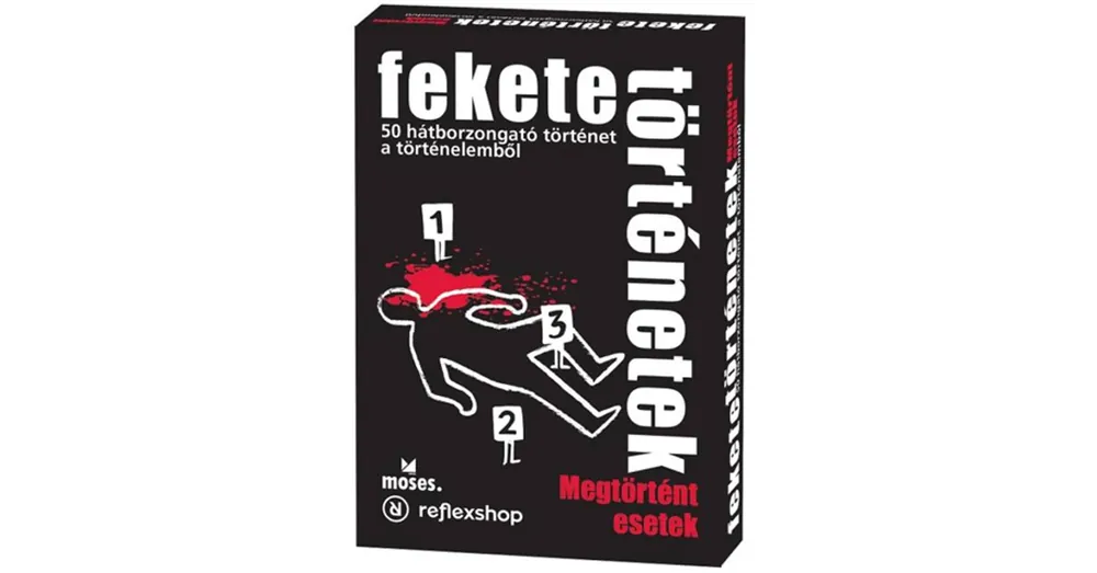 Fekete történetek – Megtörtént esetek társasjáték Utolsó esély