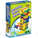 Azonnal elérhető Színes toronyépítő jenga társasjáték