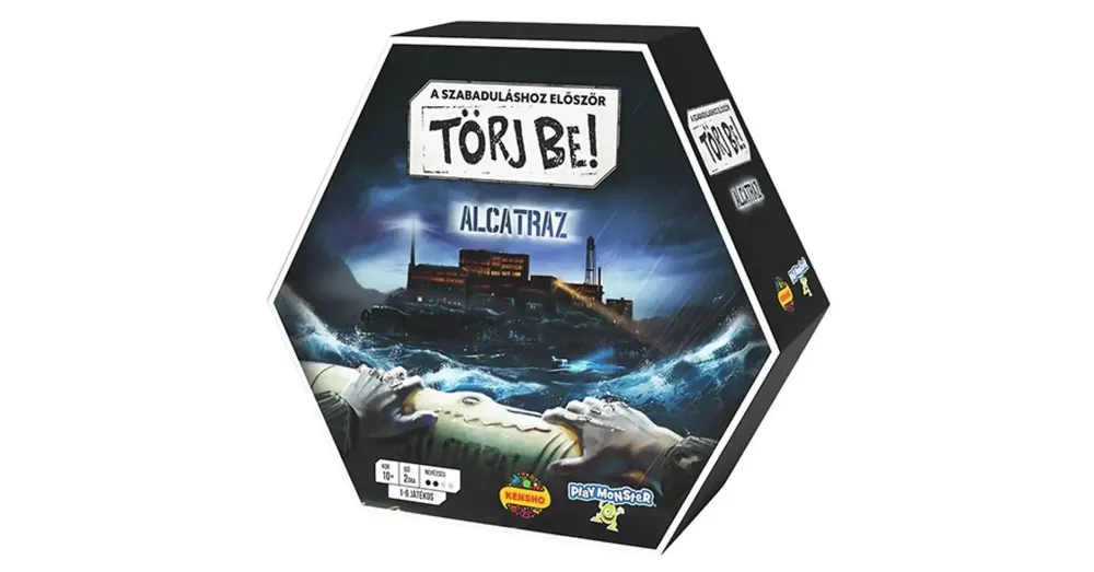 Nézd meg most Törj Be! Alcatraz társasjáték