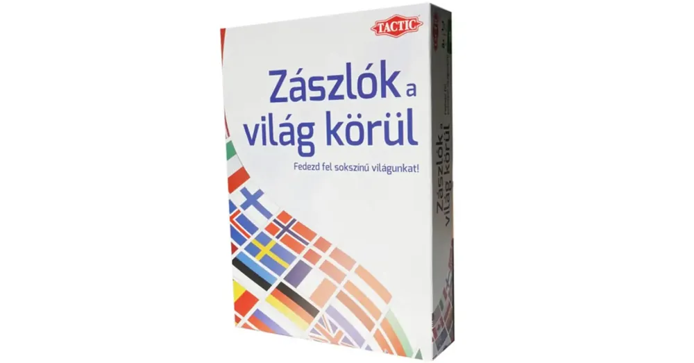 Szezonális akció Zászlók a világ körül társasjáték