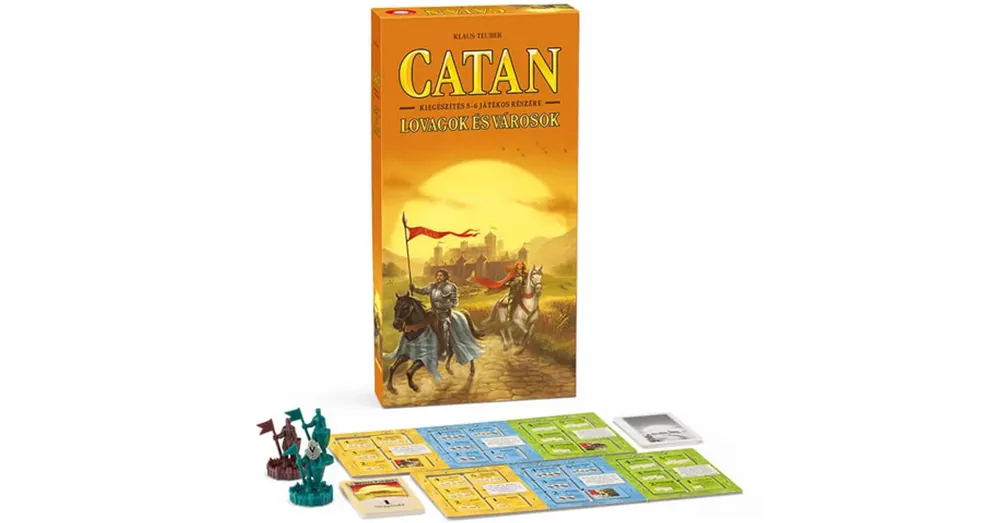 Catan Lovagok és városok társasjáték kiegészítő 5–6 főre – Piatnik Vedd meg online