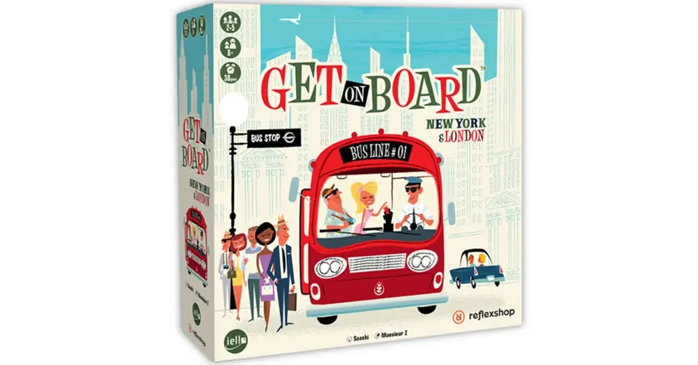 Legjobb ár GET ON BOARD New York és Londn társasjáték