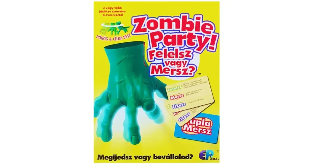Legnépszerűbb Zombie Party! – Felelsz vagy Mersz? társasjáték