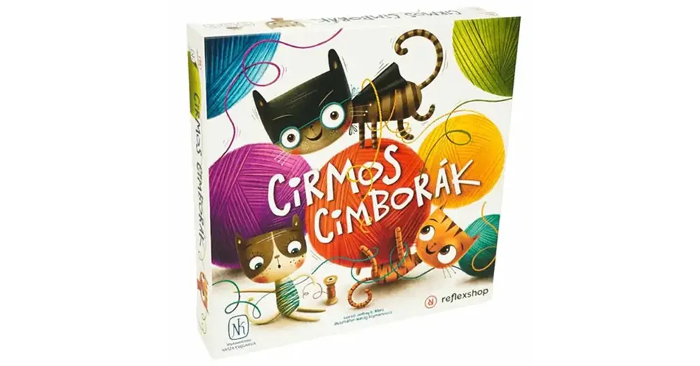 Biztonságos fizetés Cirmos Cimborák társasjáték
