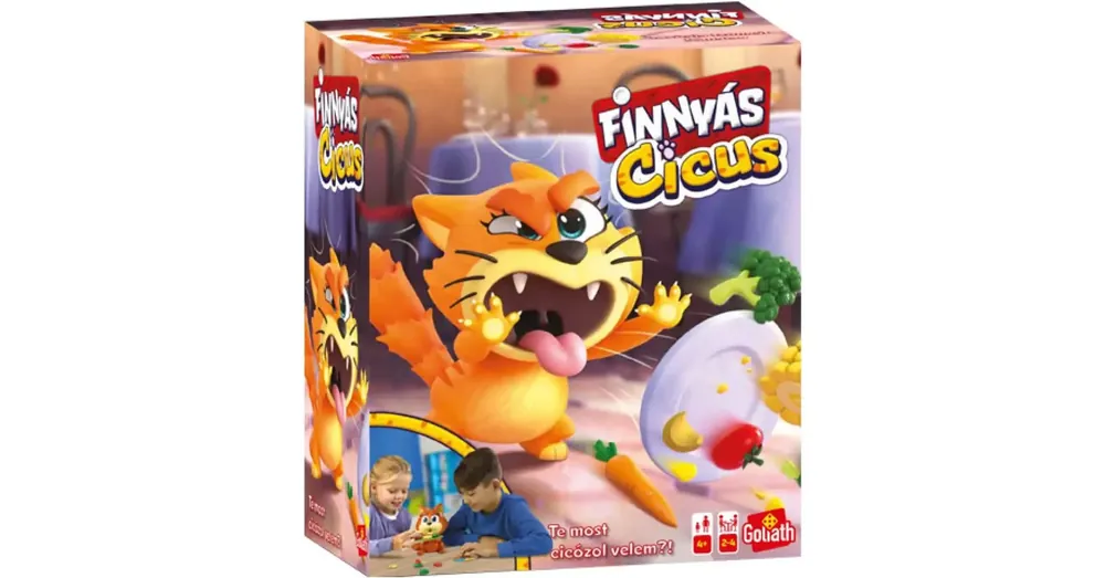 Finnyás Cicus társasjáték Biztonságos vásárlás