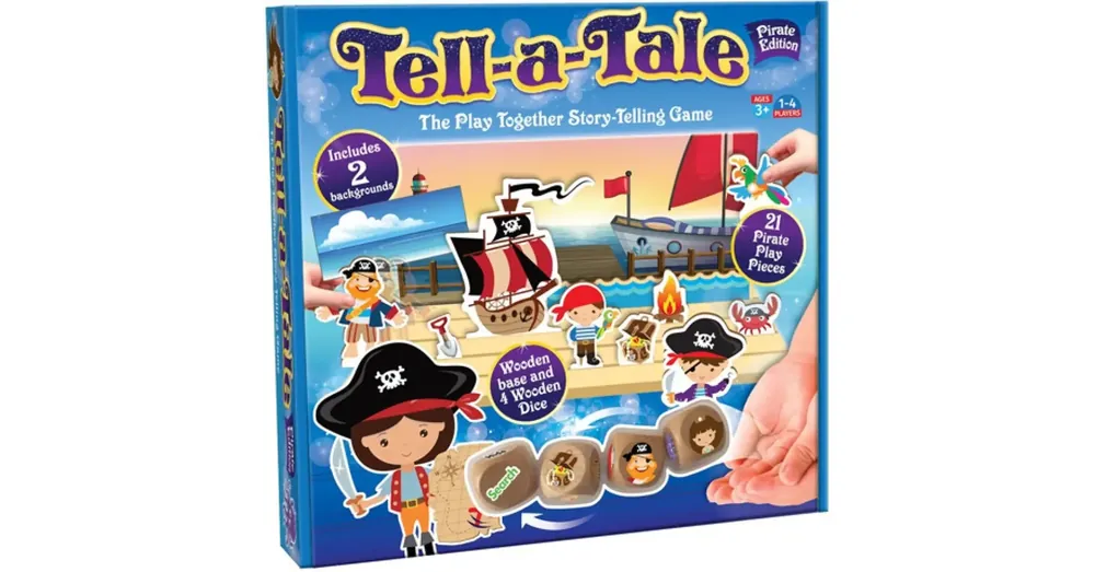 Olcsó Tell-a-Tale kalózok sztorimesélő játék – Cheatwell Games
