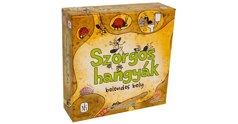 Szorgos hangyák társasjáték Azonnal elérhető