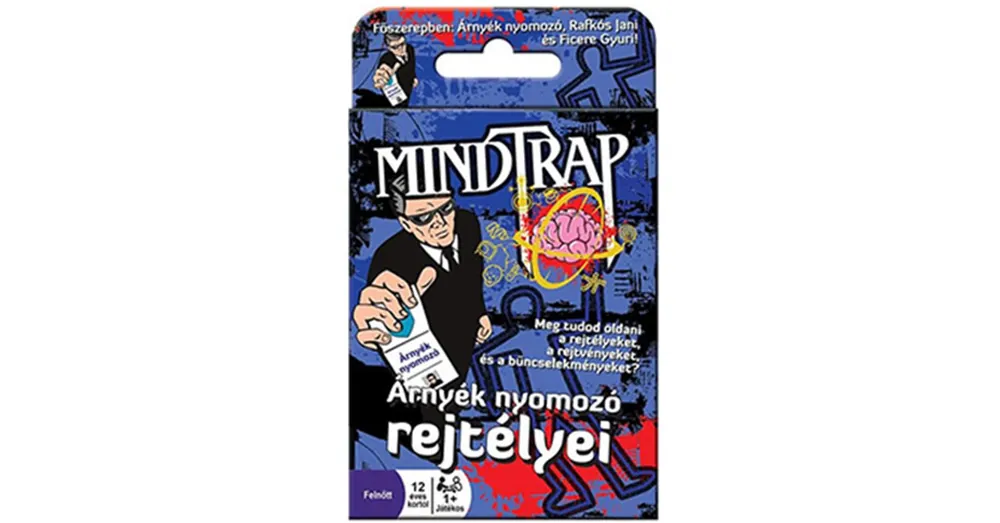 Mindtrap Árnyék nyomozó rejtélyei kártyajáték Expressz kézbesítés
