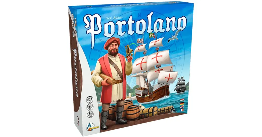 Portolano társasjáték Újdonság