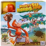Vásárlói kedvenc Monkey See, Monkey Poo Majom kaki dobálós ügyességi társasjáték – Spin Master