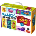 Aranyos szörnyetegek Classic Plus memória játék 36 db-os – Trefl Árengedmény