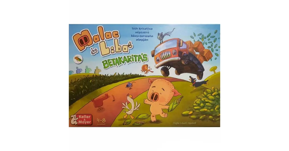 Malac és Liba betakarítás társasjáték Újdonság