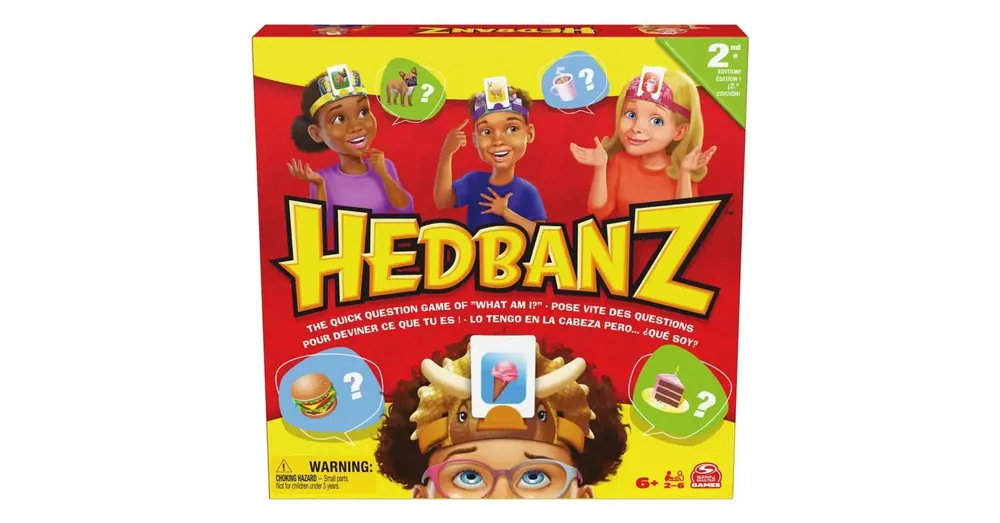 Népszerű Hedbanz új kiadás társasjáték – Spin Master